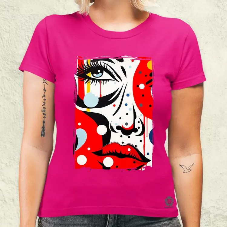 Pop art arc v2 női póló