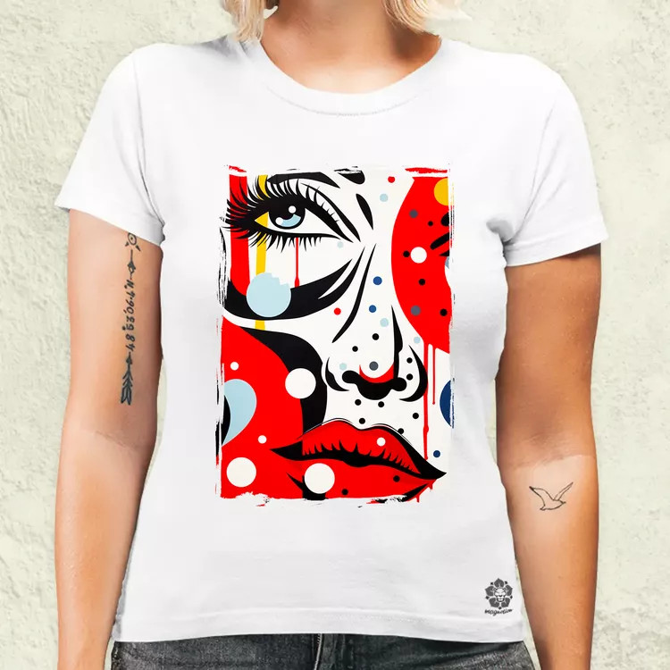Pop art arc v2 női póló