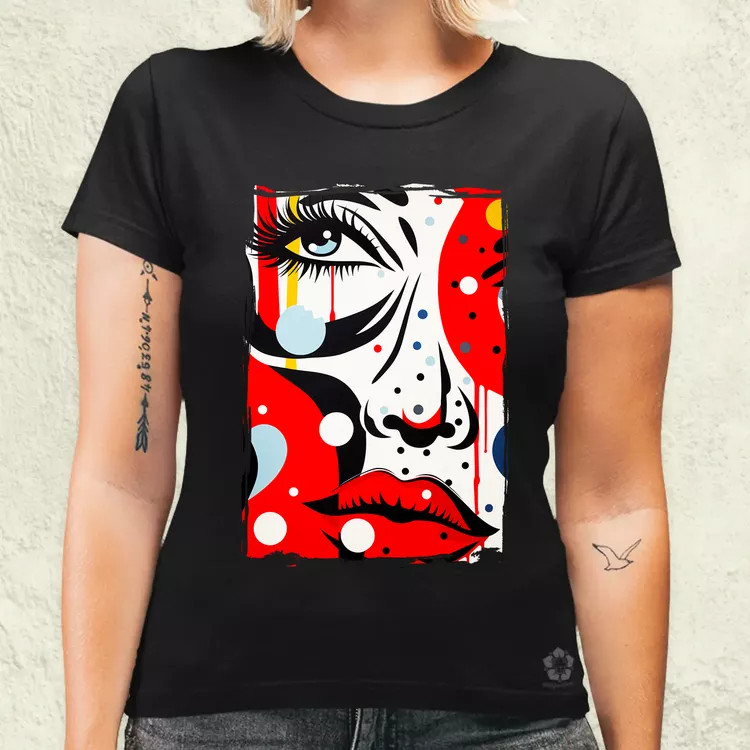 Pop art arc v2 női póló