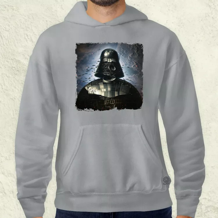 Pareidolia Darth Vader Halálcsillag fantázia v1 férfi pulóver