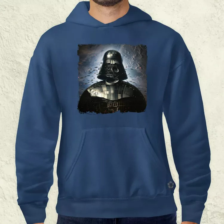 Pareidolia Darth Vader Halálcsillag fantázia v1 férfi pulóver