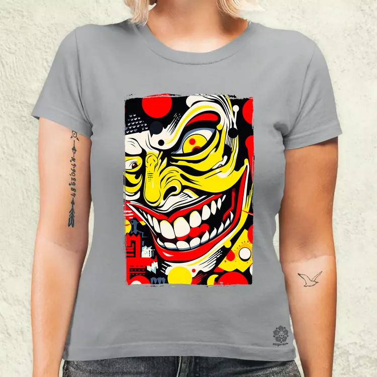 Pop art maszk v1 női póló