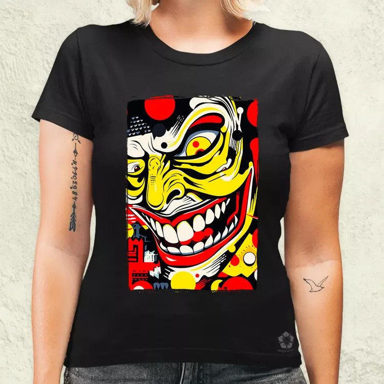 Pop art maszk v1 női póló
