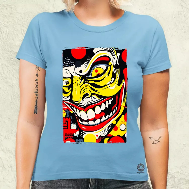 Pop art maszk v1 női póló