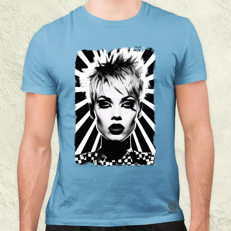 Pop art punk portré v1 férfi póló