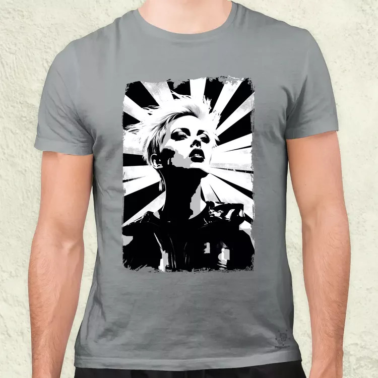 Pop art punk portré v2 férfi póló