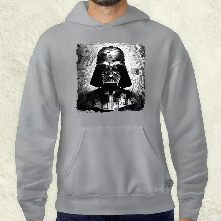 Pareidolia Darth Vader Halálcsillag fantázia v10 férfi pulóver