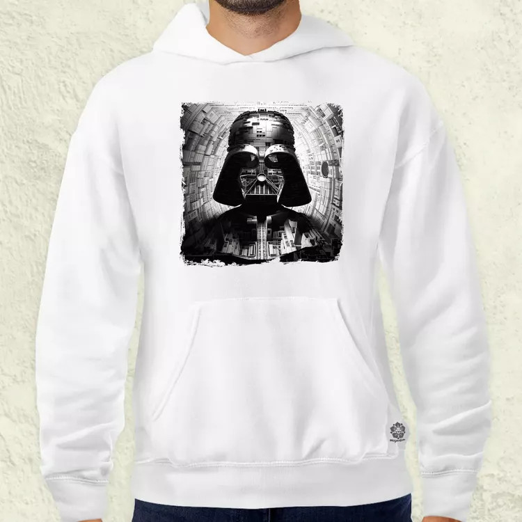 Pareidolia Darth Vader Halálcsillag fantázia v10 férfi pulóver