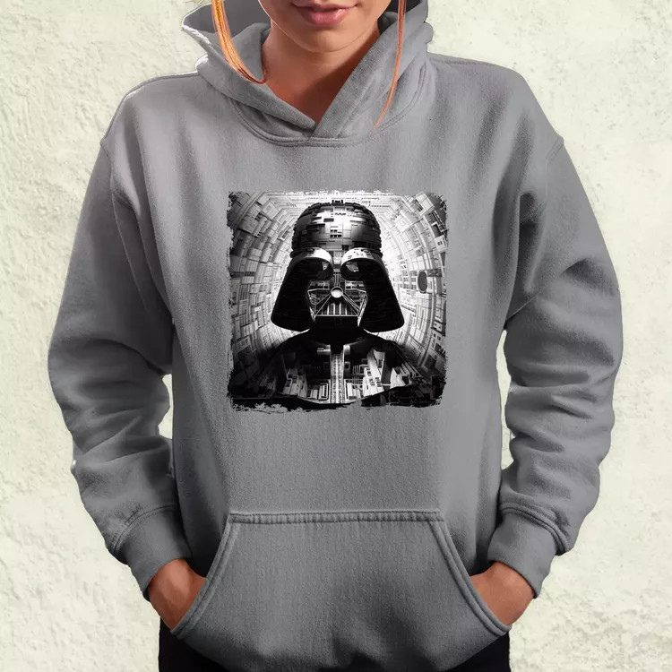 Pareidolia Darth Vader Halálcsillag fantázia v10 női pulóver