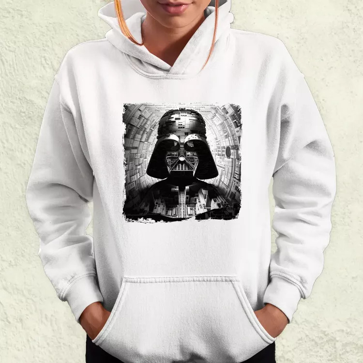 Pareidolia Darth Vader Halálcsillag fantázia v10 női pulóver