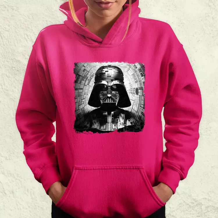 Pareidolia Darth Vader Halálcsillag fantázia v10 női pulóver
