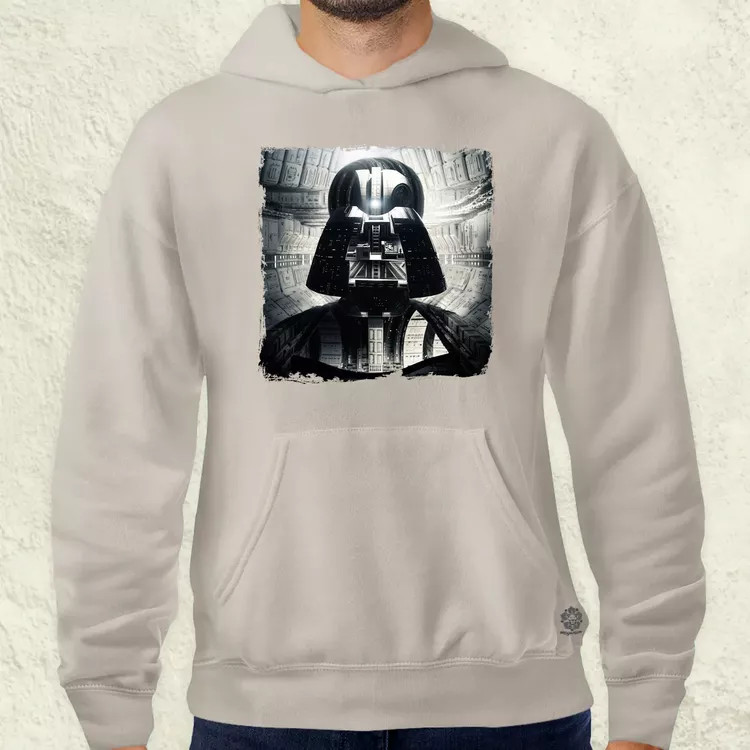 Pareidolia Darth Vader Halálcsillag fantázia v11 férfi pulóver