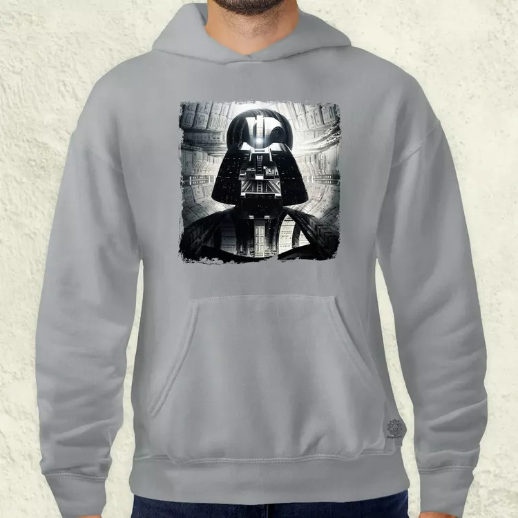 Pareidolia Darth Vader Halálcsillag fantázia v11 férfi pulóver