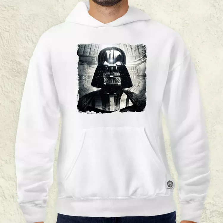 Pareidolia Darth Vader Halálcsillag fantázia v11 férfi pulóver