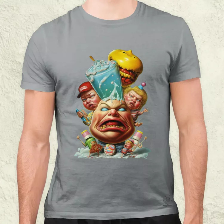 Ron English street art v6 férfi póló
