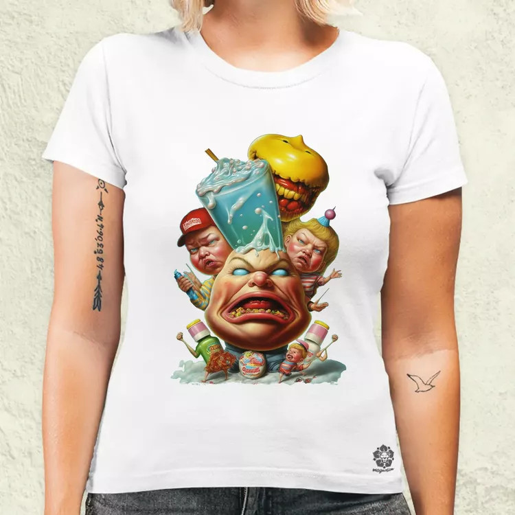 Ron English street art v6 női póló
