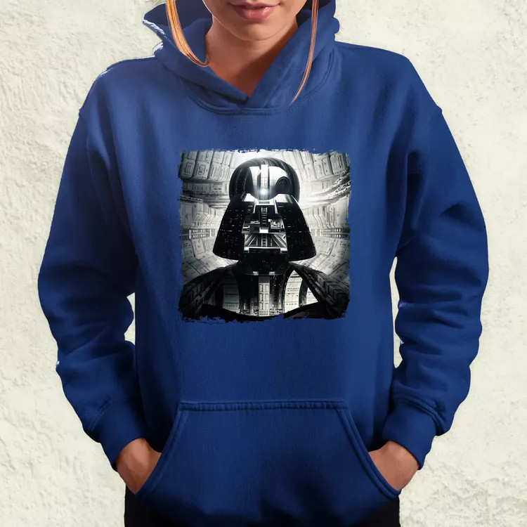 Pareidolia Darth Vader Halálcsillag fantázia v11 női pulóver