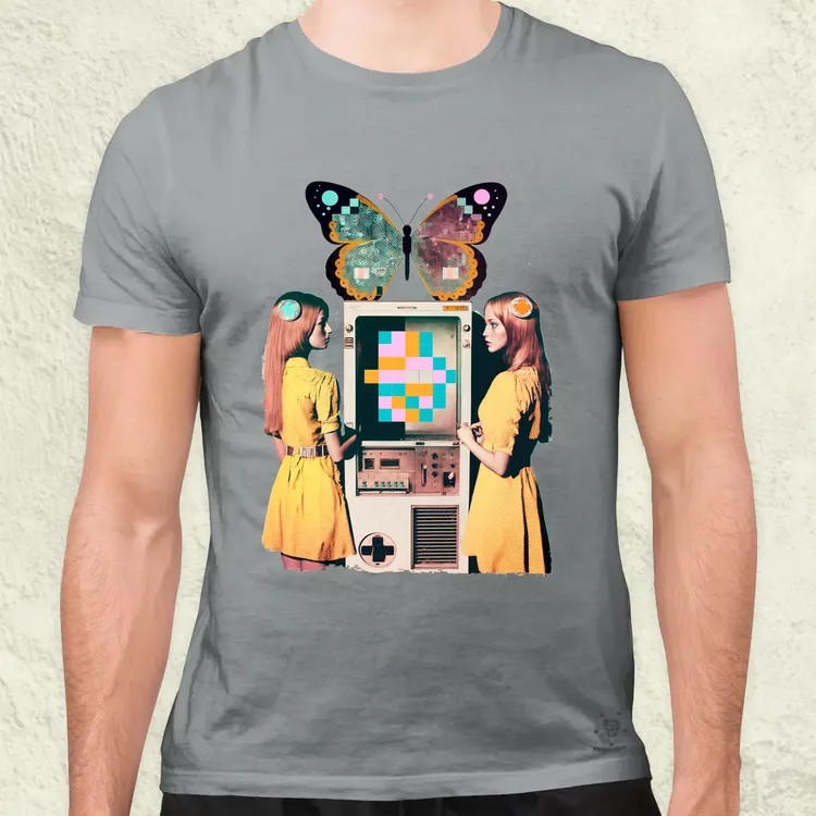Számítástechnika születése szürrealista pop art v1 férfi póló
