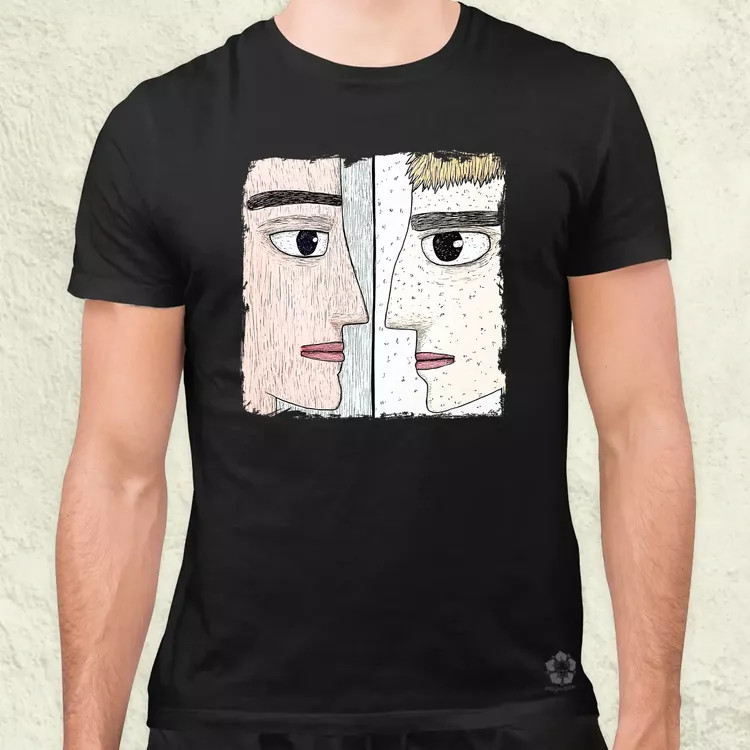 Szemtől szembe v2 férfi póló