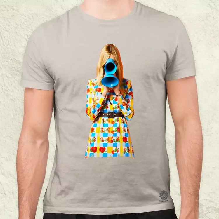 Szürreál pop art fantázia v3 férfi póló