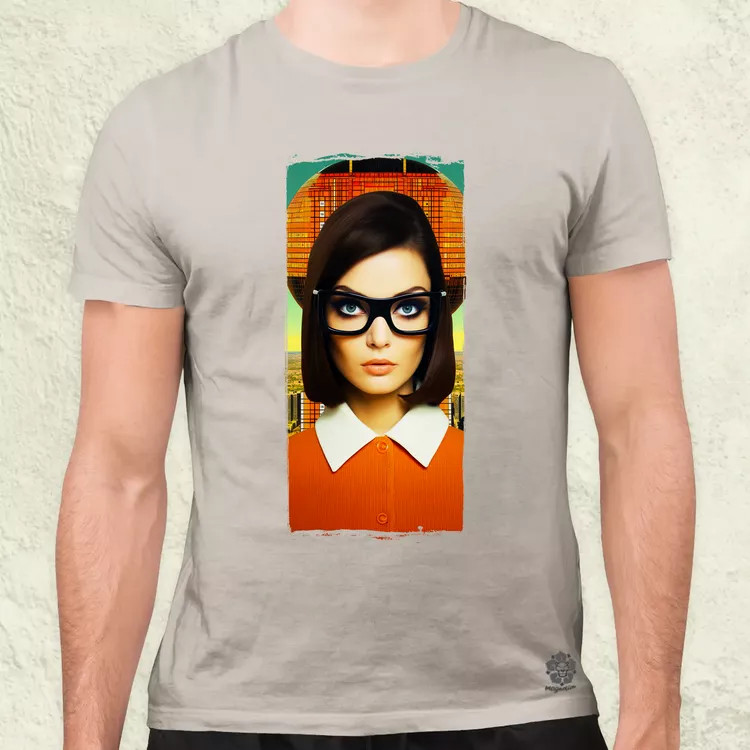Szürreál pop art fantázia v4 férfi póló