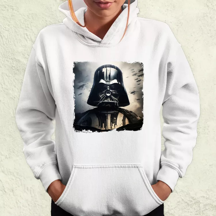 Pareidolia Darth Vader Halálcsillag fantázia v4 női pulóver