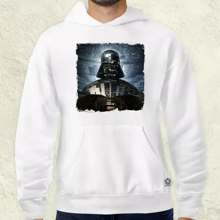 Pareidolia Darth Vader Halálcsillag fantázia v5 férfi pulóver