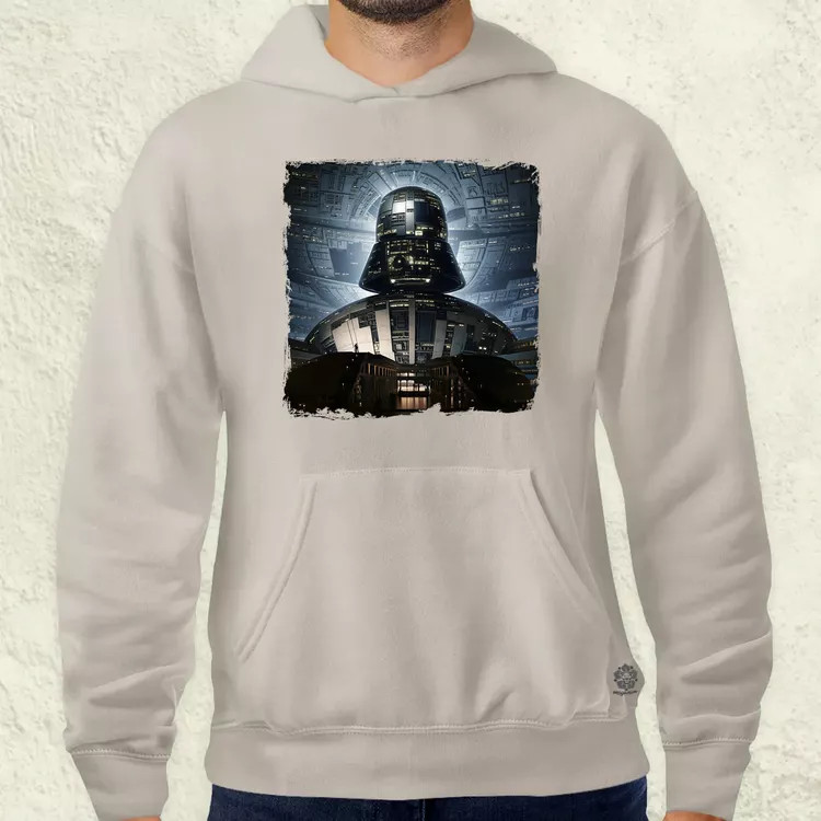 Pareidolia Darth Vader Halálcsillag fantázia v5 férfi pulóver