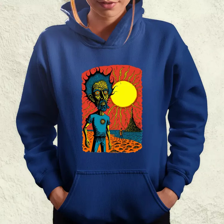 Basil Wolverton fanart v2 női pulóver