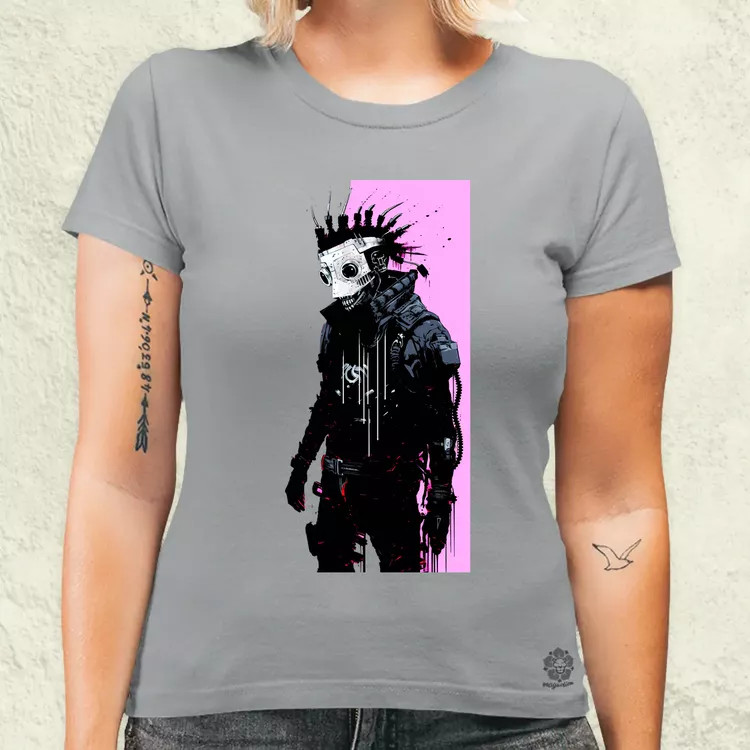 Kiborg srác v1 női póló