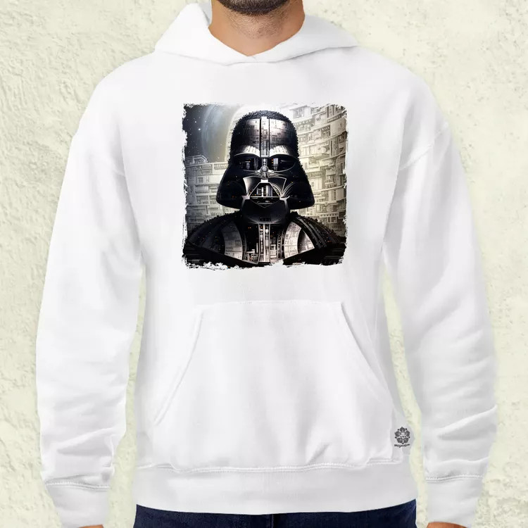 Pareidolia Darth Vader Halálcsillag fantázia v6 férfi pulóver