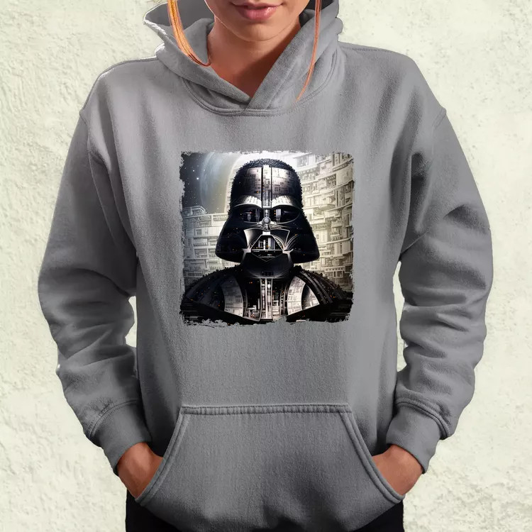 Pareidolia Darth Vader Halálcsillag fantázia v6 női pulóver