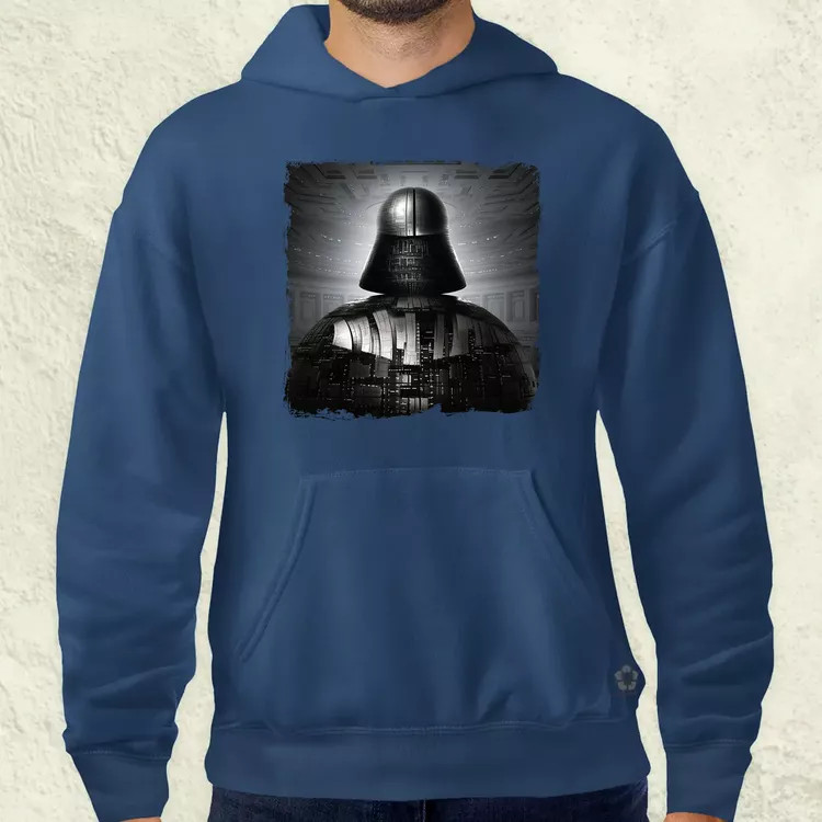 Pareidolia Darth Vader Halálcsillag fantázia v9 férfi pulóver