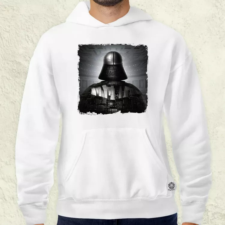 Pareidolia Darth Vader Halálcsillag fantázia v9 férfi pulóver