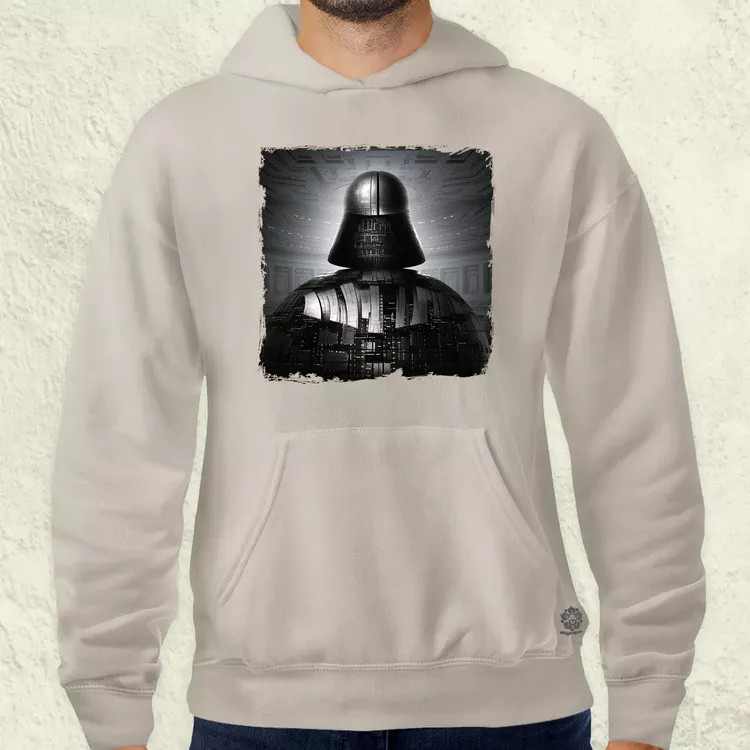 Pareidolia Darth Vader Halálcsillag fantázia v9 férfi pulóver