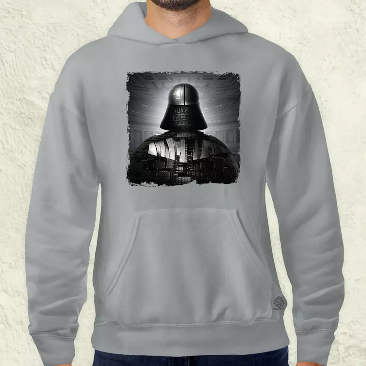 Pareidolia Darth Vader Halálcsillag fantázia v9 férfi pulóver