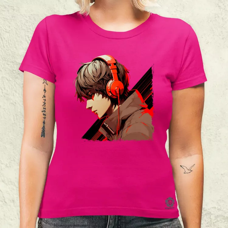Minimalista Cyberpunk srác v2 női póló