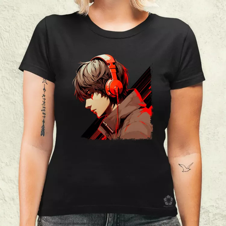 Minimalista Cyberpunk srác v2 női póló