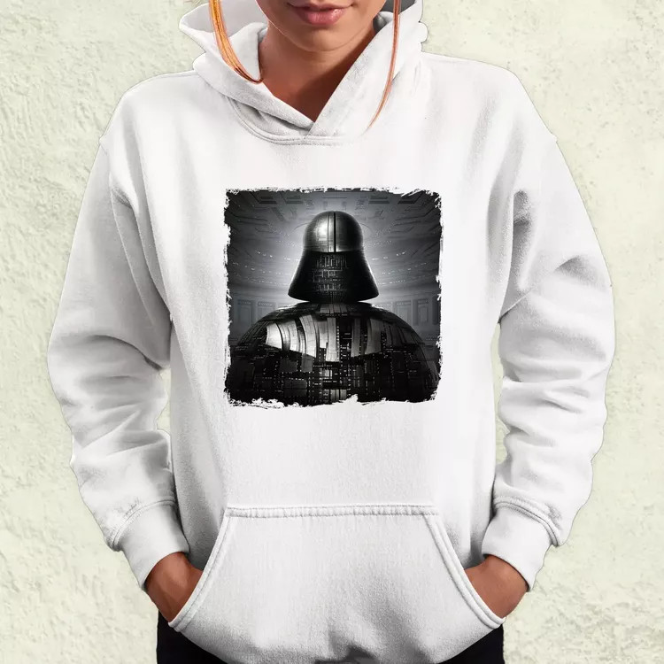 Pareidolia Darth Vader Halálcsillag fantázia v9 női pulóver