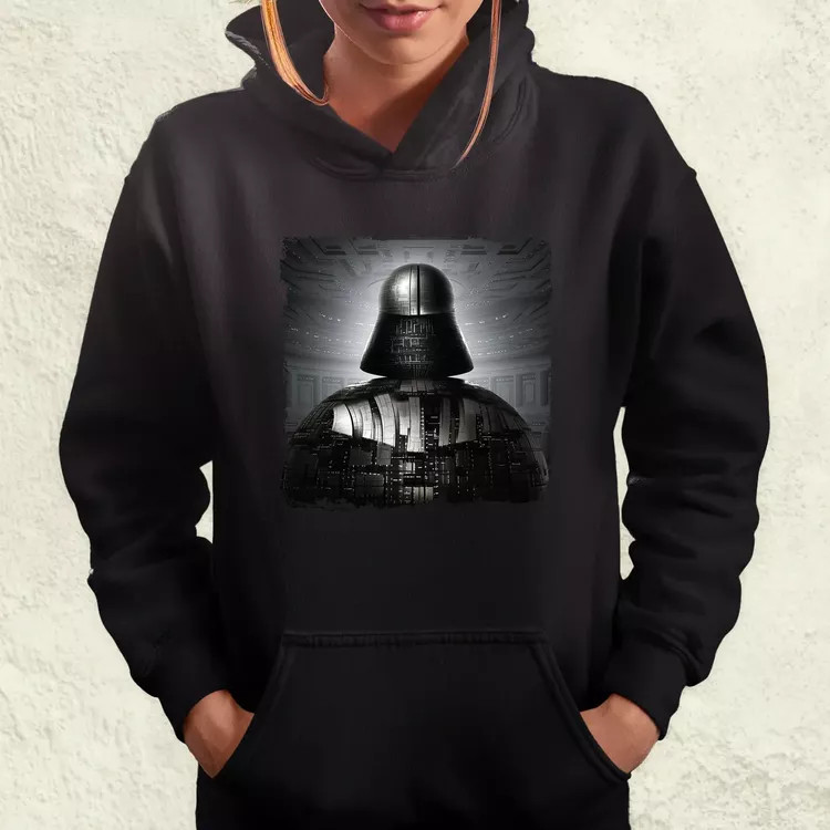 Pareidolia Darth Vader Halálcsillag fantázia v9 női pulóver