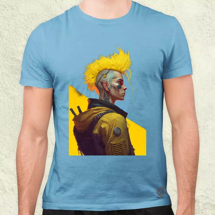 Yellowpunk férfi v1 férfi póló