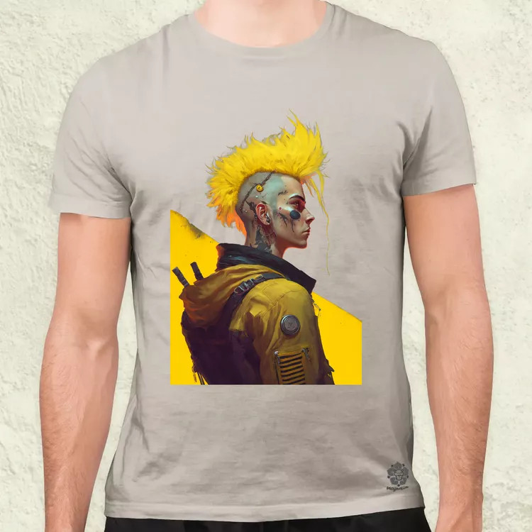 Yellowpunk férfi v1 férfi póló