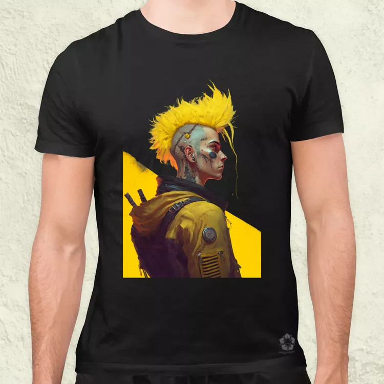 Yellowpunk férfi v1 férfi póló