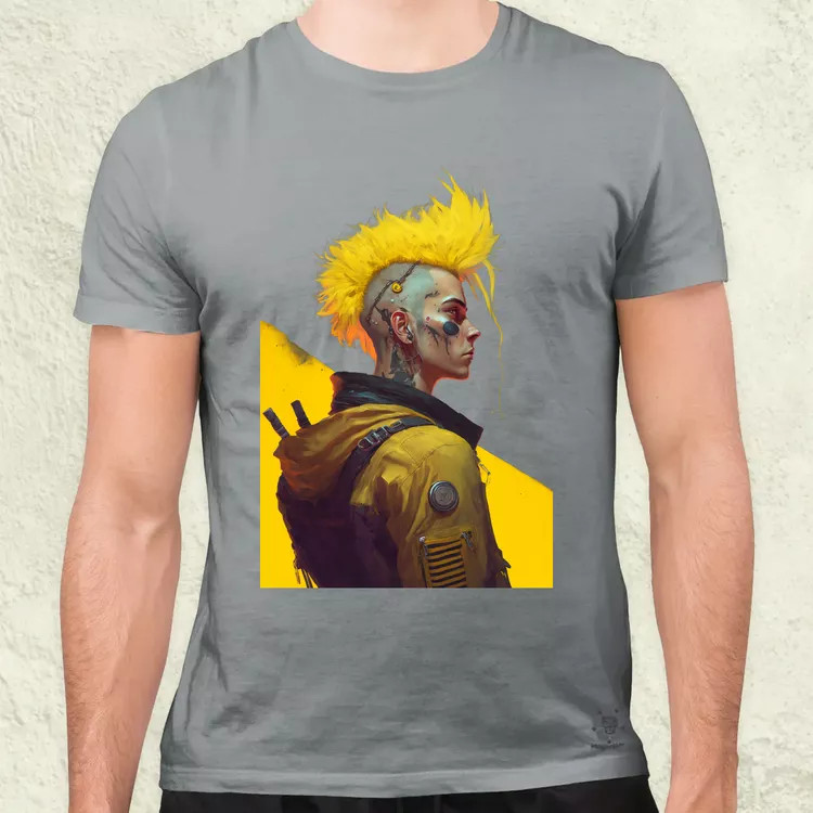 Yellowpunk férfi v1 férfi póló