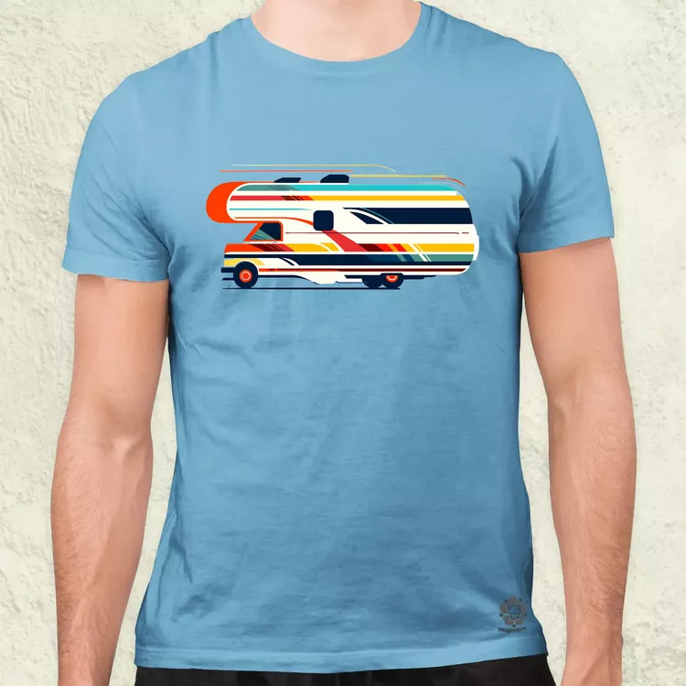 Camper minimál v2 férfi póló