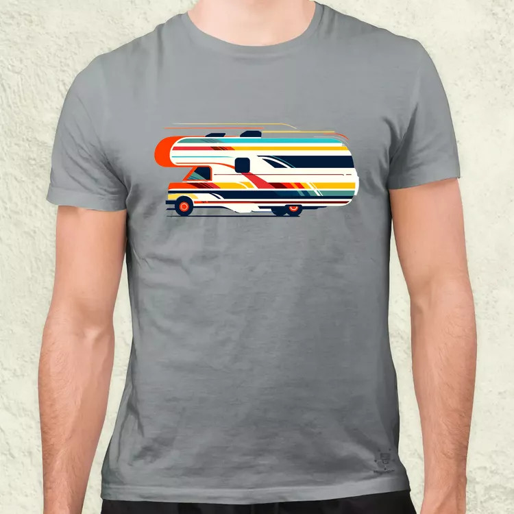 Camper minimál v2 férfi póló