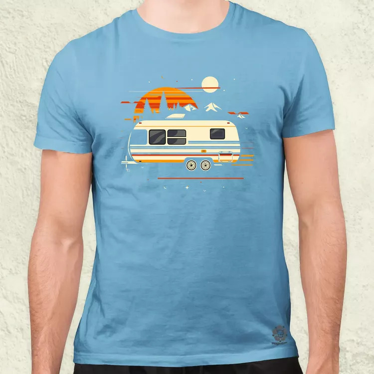 Camper minimál v3 férfi póló