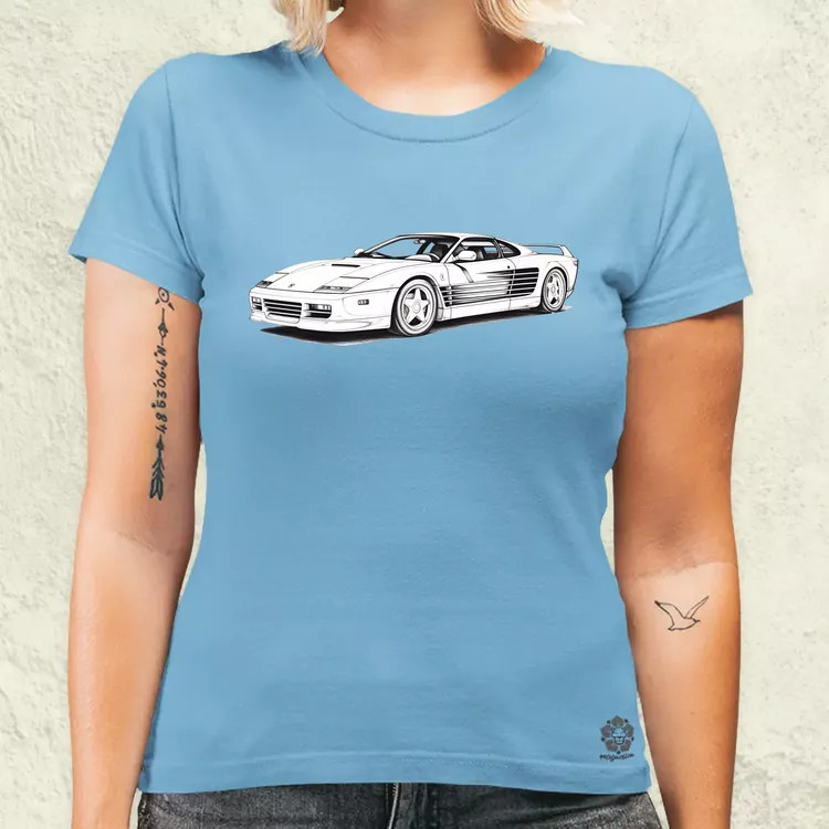 Ferrari Testarossa v2 női póló