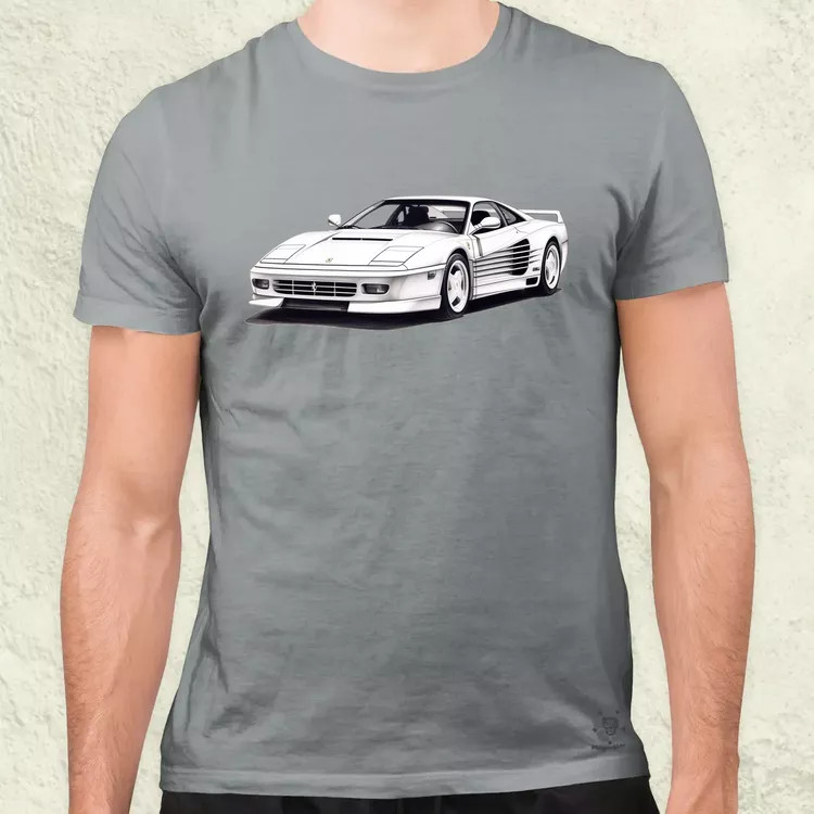 Ferrari Testarossa v3 férfi póló