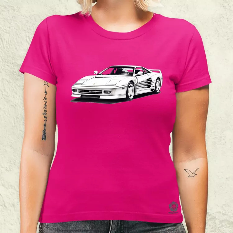 Ferrari Testarossa v3 női póló